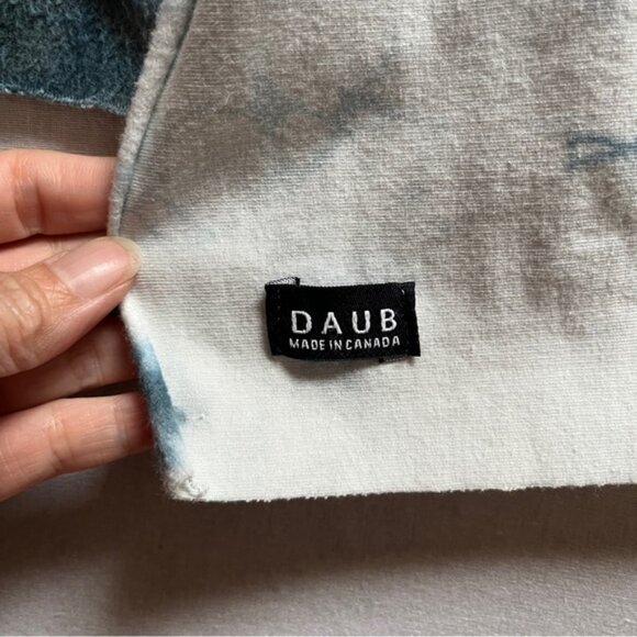 DAUB Kimono Sleeve Bamboo Cotton Robe Tie-Dye Cardigan Sz One Size - Picture 9 of 11